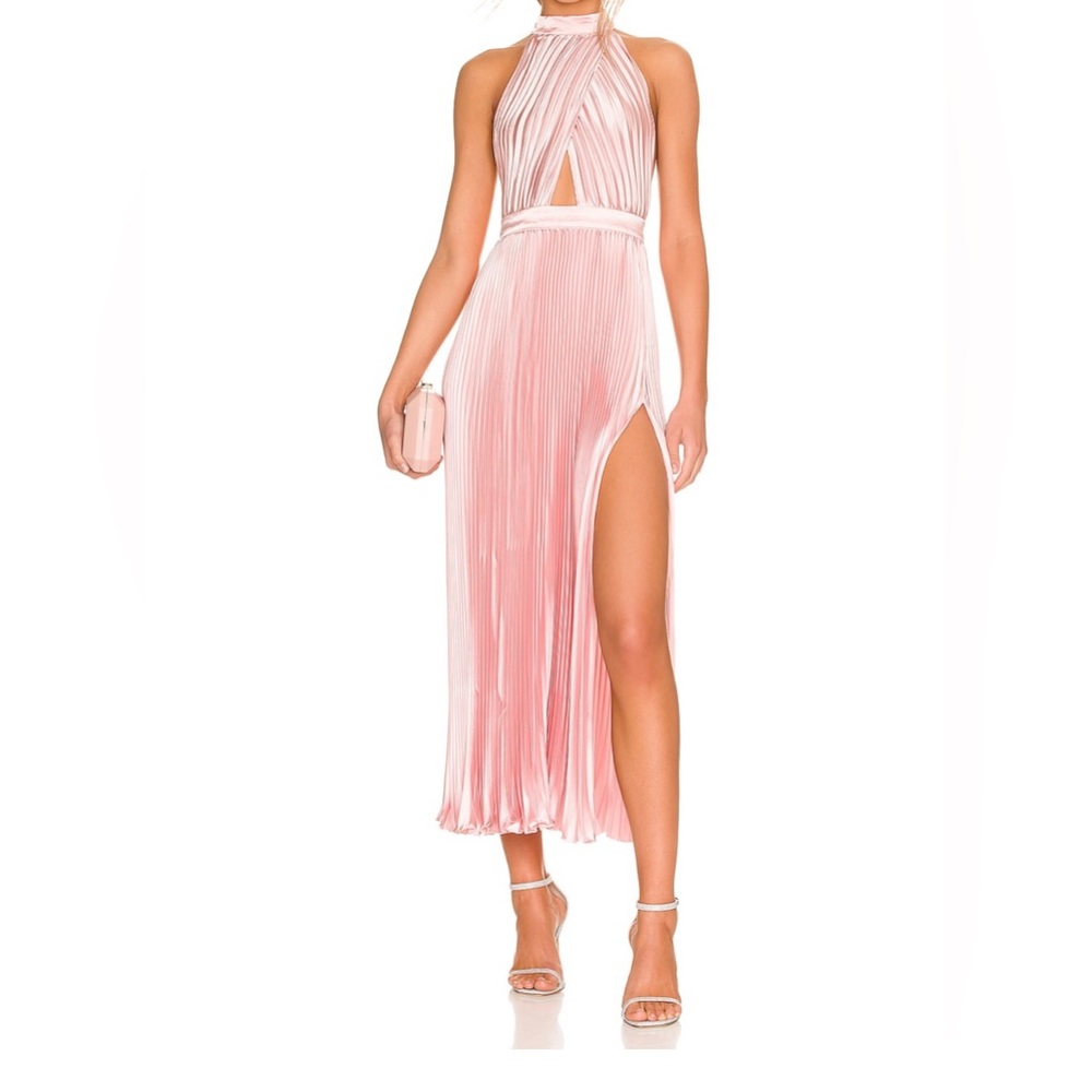 L’IDEE Pink halter dress - never worn!
